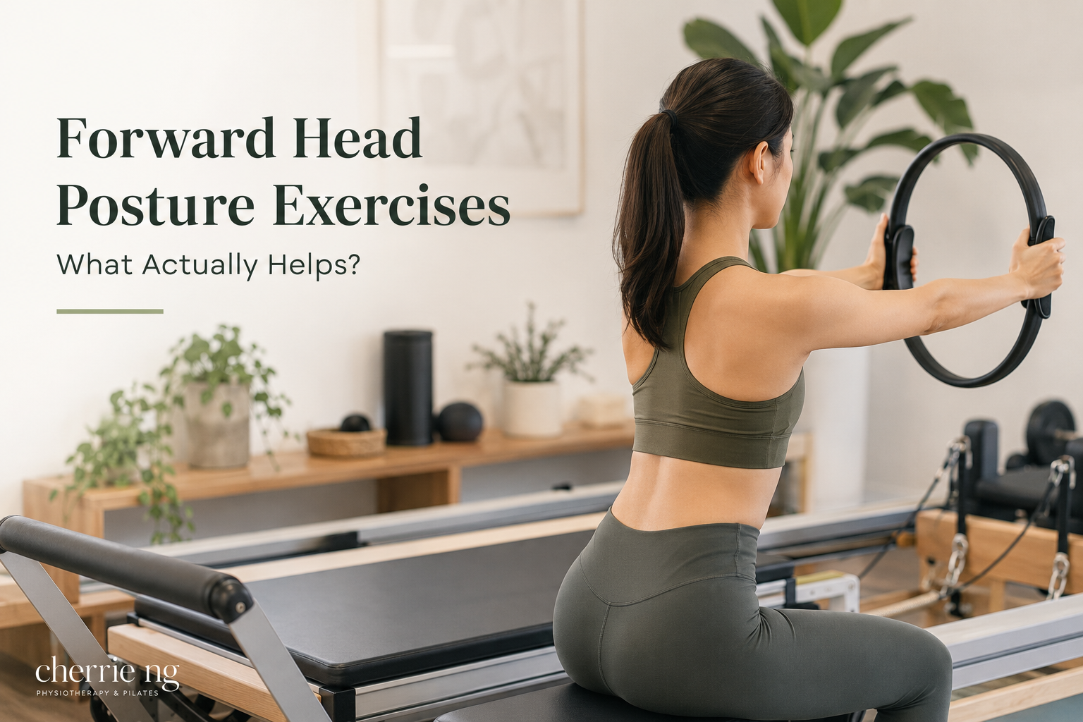 Forward head posture exercise guidance for neck and upper-back movement