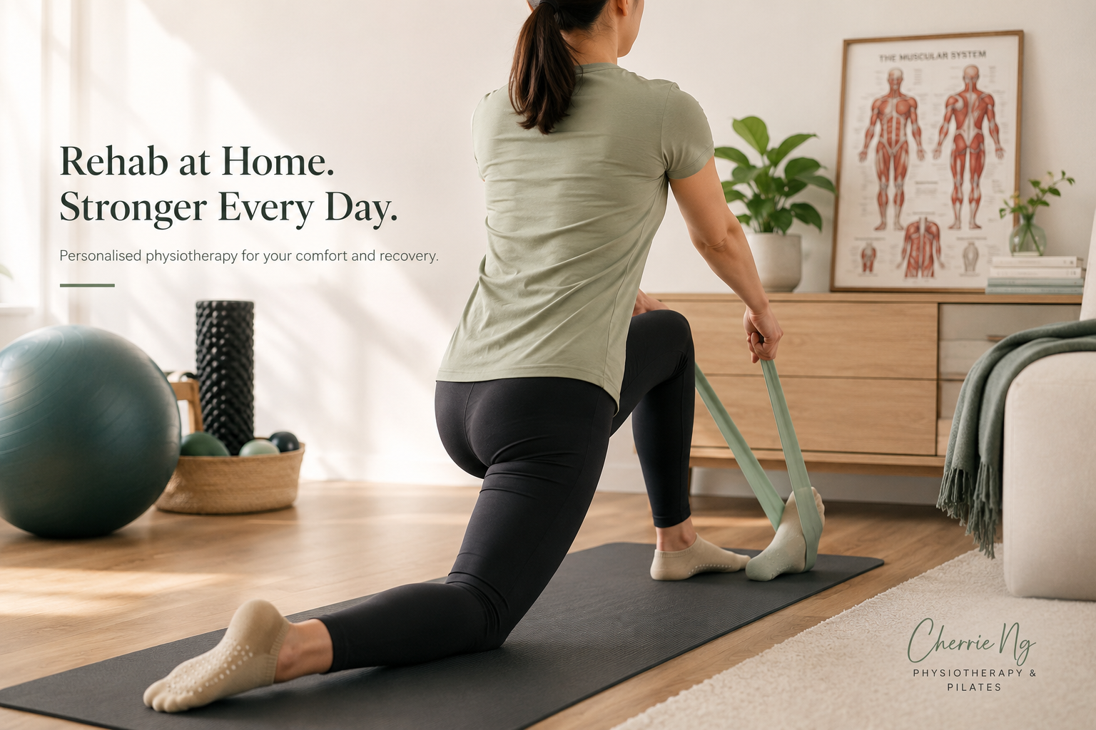 Home physiotherapy assessment and rehabilitation session in Cheras