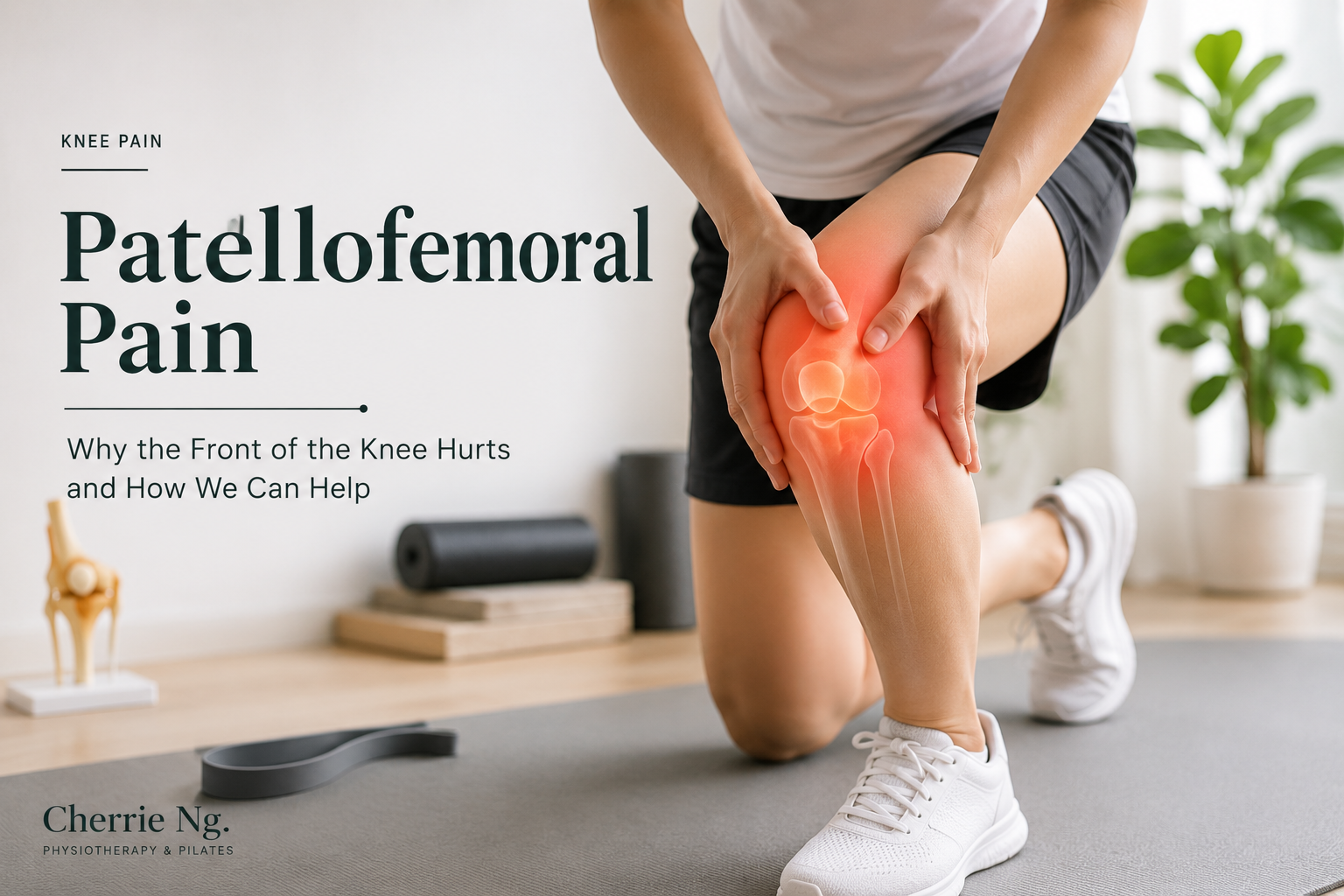 Patellofemoral pain physiotherapy assessment for front of knee pain